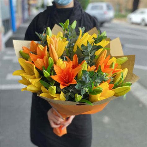 Bouquet of #Bright Lilies