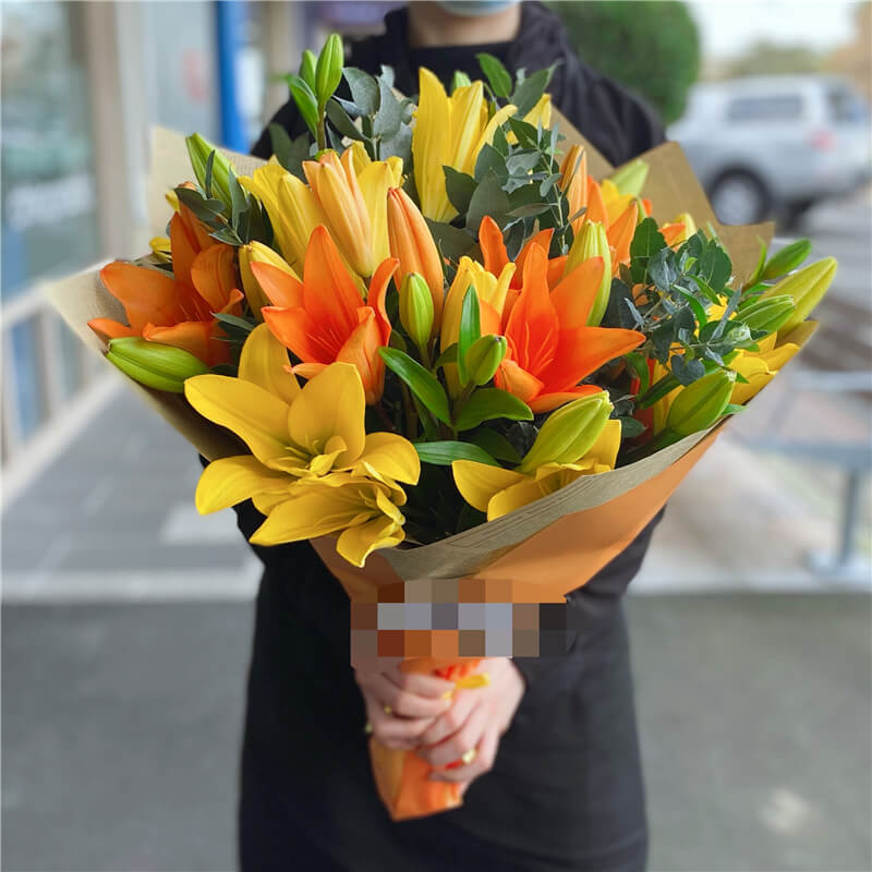 Bouquet of #Bright Lilies