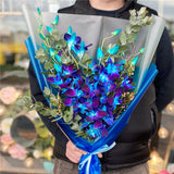 Bouquet of #Singapore Orchids Blue
