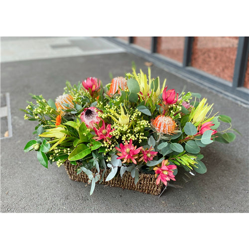 Large Native Flower Basket