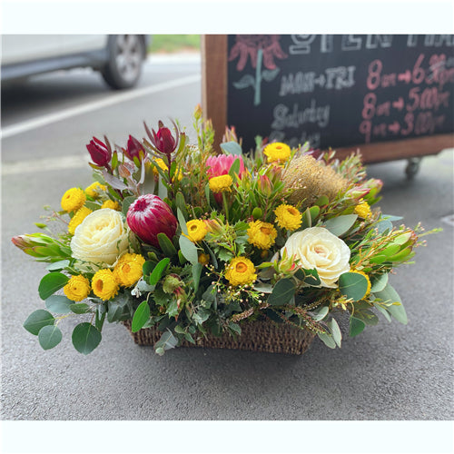 Large Native Flower Basket