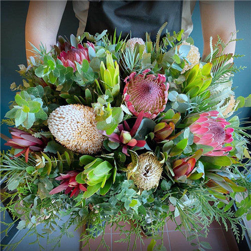 Large Native Flower Basket