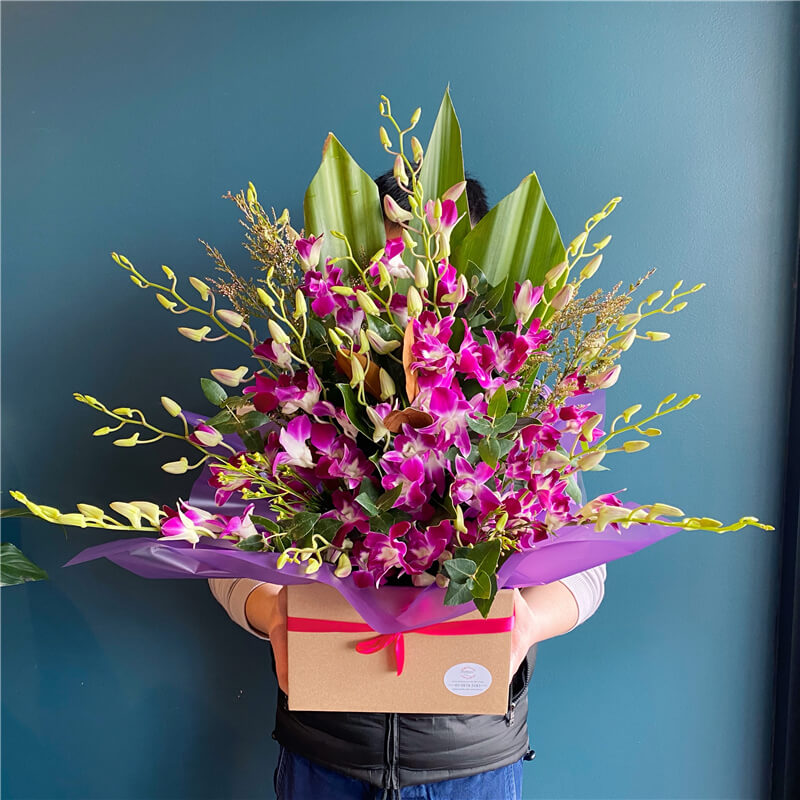 Singapore Orchids Box #Pink Deluxe