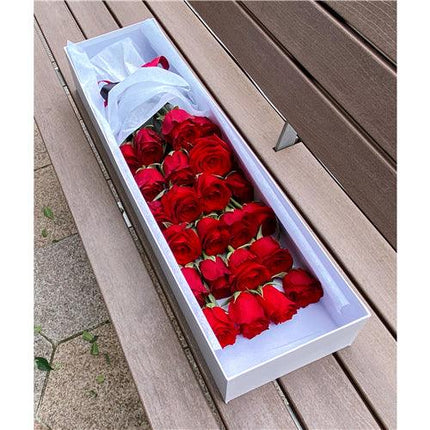 24 Roses Gift Box (more colour) - Mitcham Central Flowers