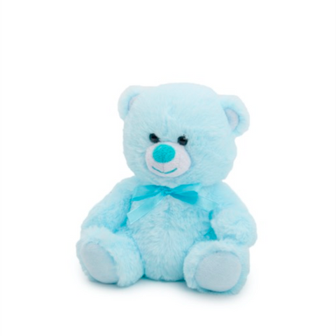 Soft Toy - Small Blue Teddy 15cm