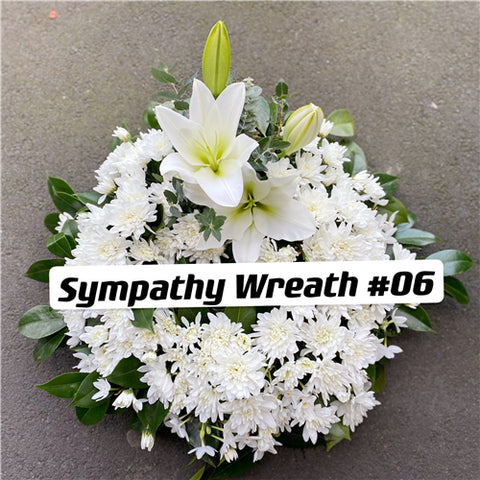 Sympathy Wreath #6