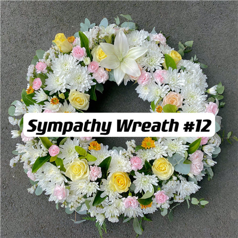 Sympathy Wreath #12