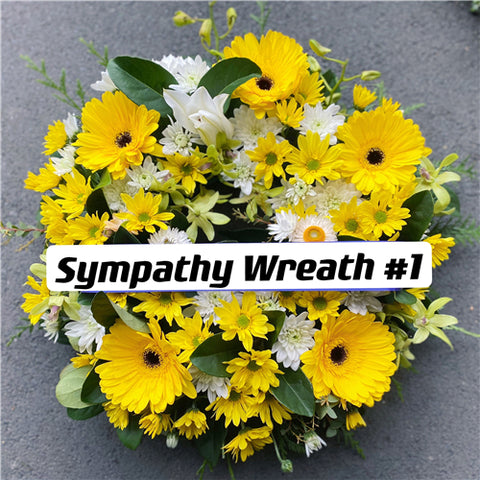 Sympathy Wreath #1
