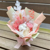 Preserved Flower Bouquet Mini - Pink