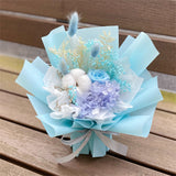 Preserved Flower Bouquet Mini - Blue