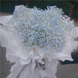 Ice Blue Gypsophila Bouquet